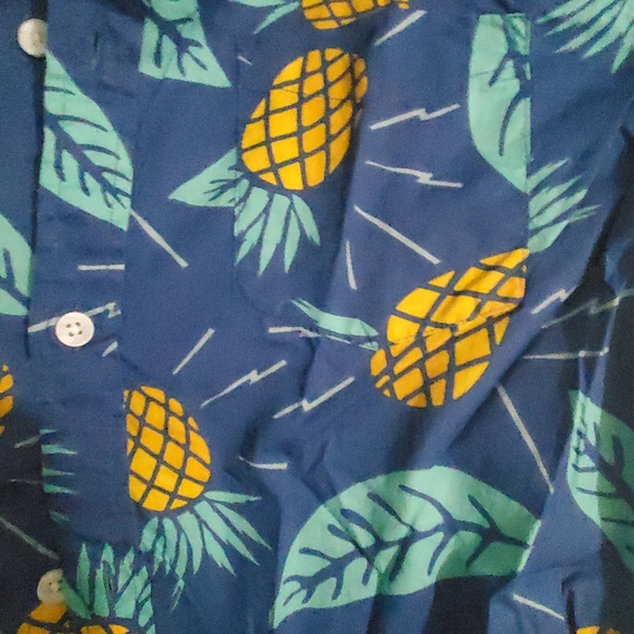 Pineapple button down - Picture 2 of 4